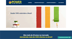 Desktop Screenshot of powercorantes.com.br